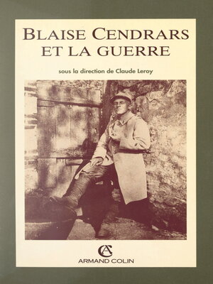 cover image of Blaise Cendrars et la Guerre